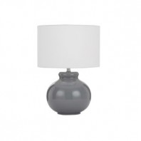 Telbix-Olga Table Lamp - Grey/White